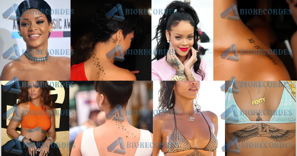 Rihanna Tattoos 